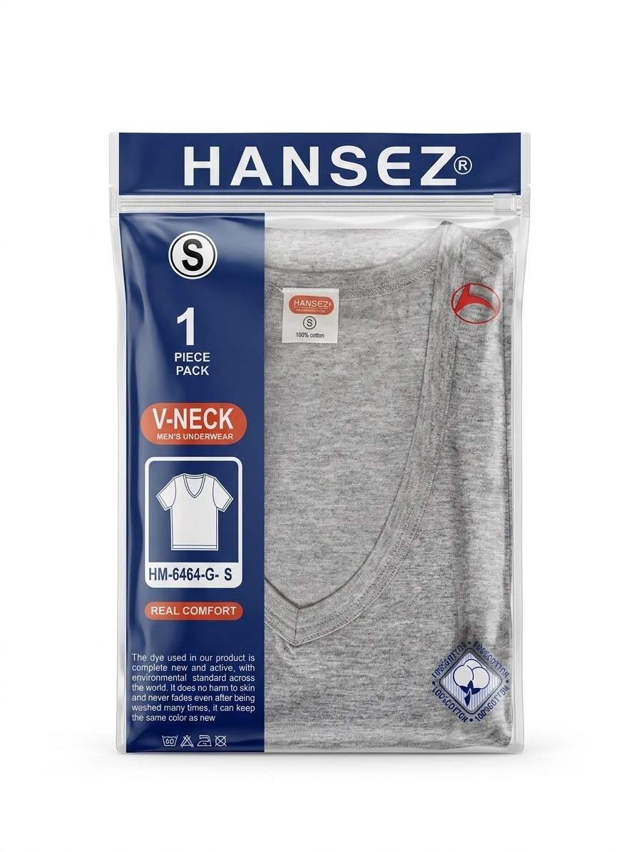 Men's Undershirt V-Neck