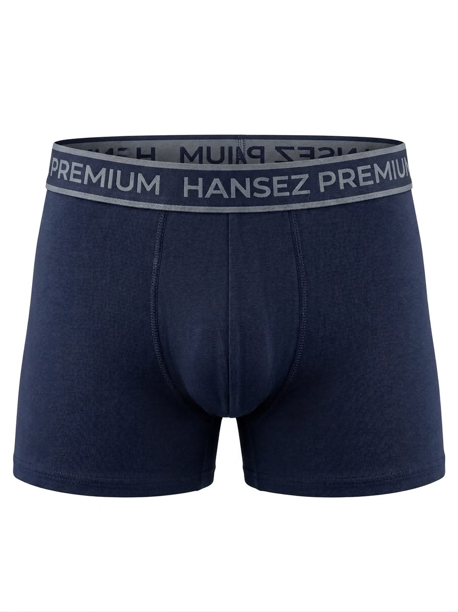Mens Boxer Basic Cotton Spandex (LONG)