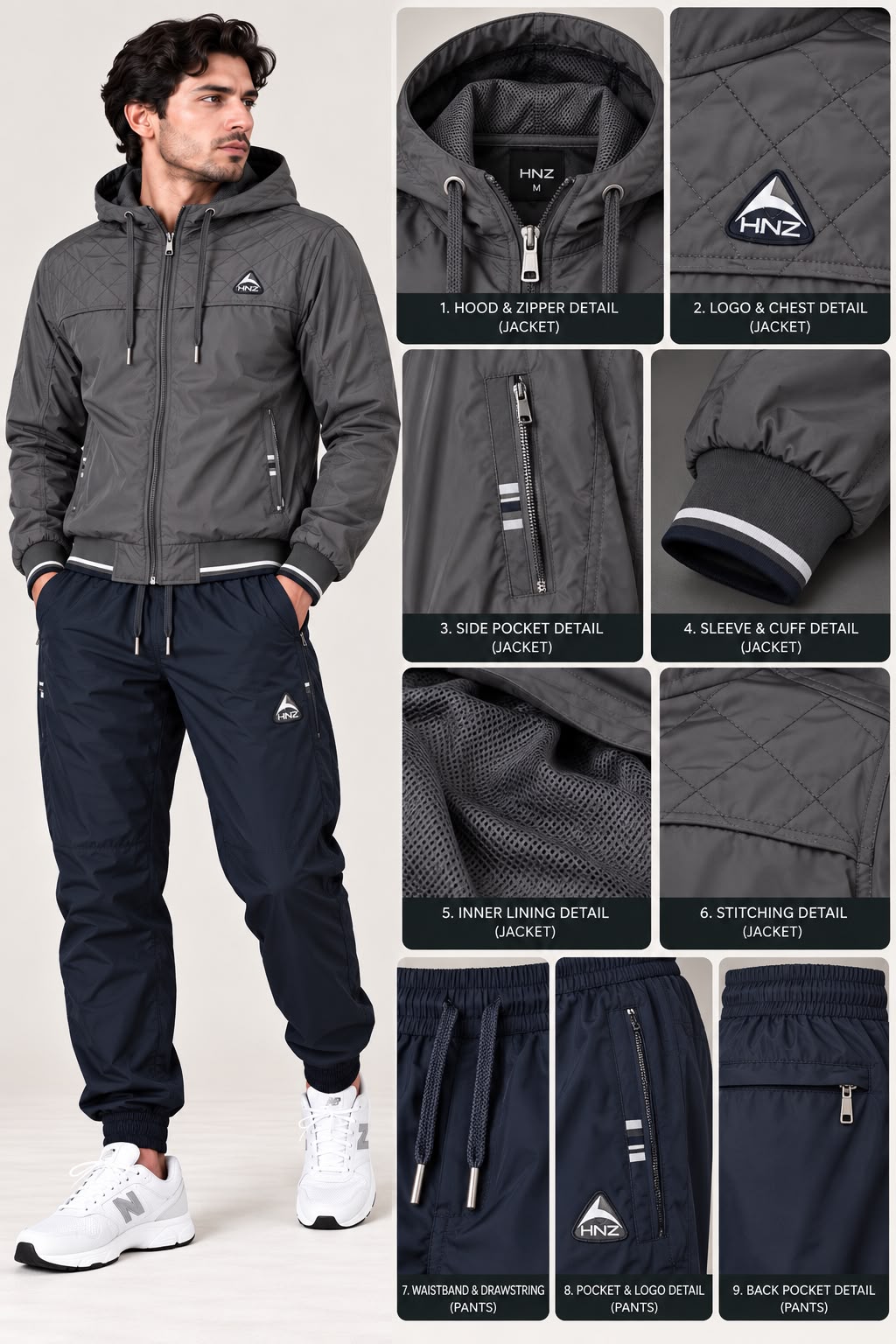 Signature Parachute Tracksuit