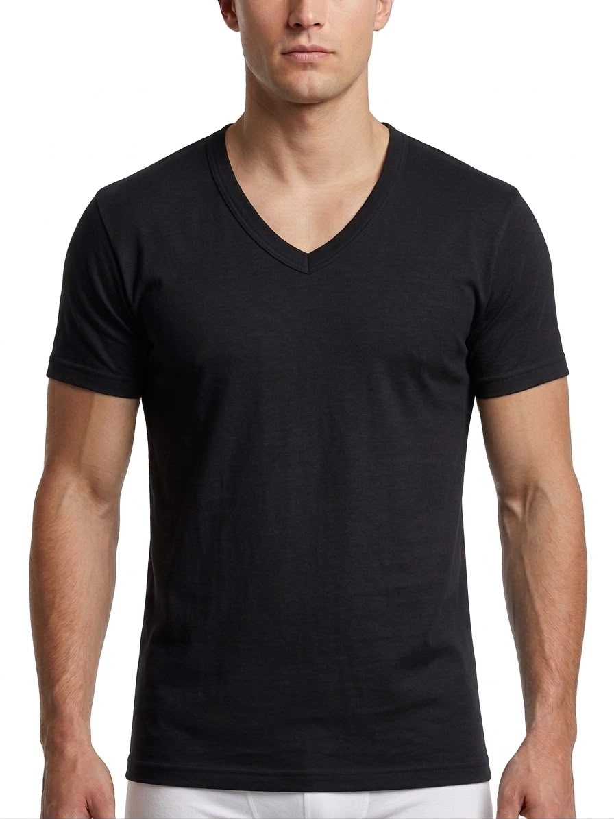Men's Undershirt V-Neck
