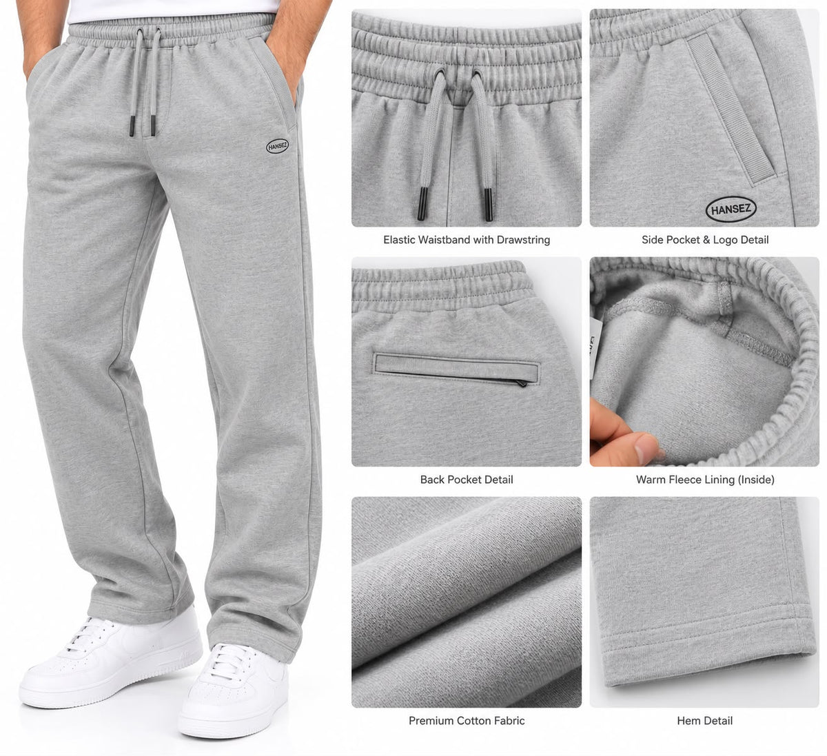 Cotton Fleece Pant