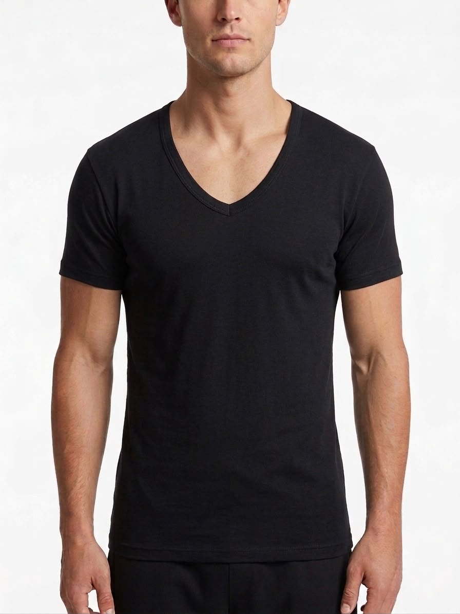 Men's Undershirt V-Neck