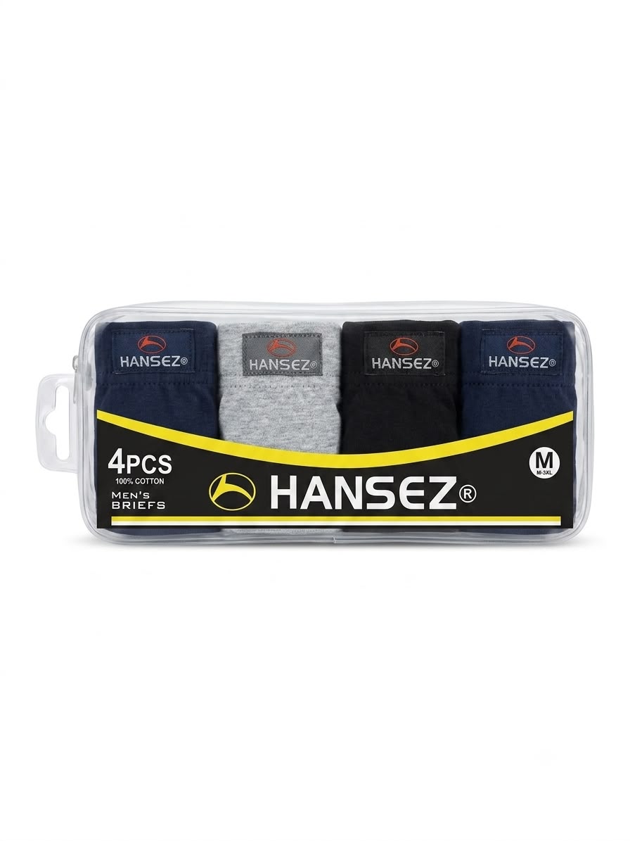 Men's Slip Pack Of 4 ( Black, Navy Blue, Navy, Light Grey)