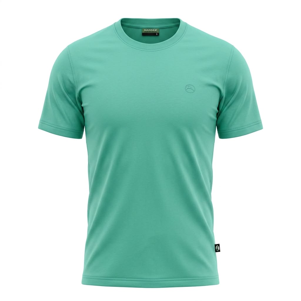 Mens Basic T-Shirt Round Neck
