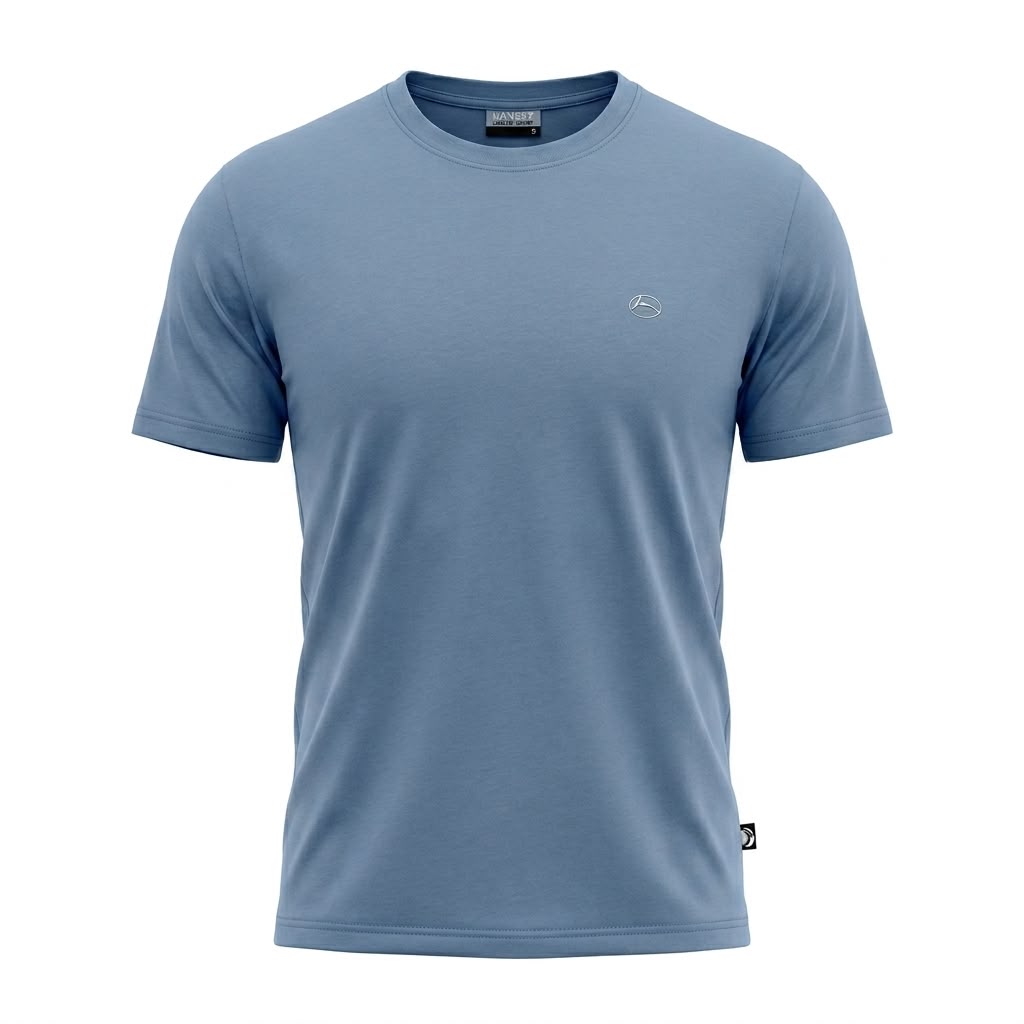 Mens Basic T-Shirt Round Neck