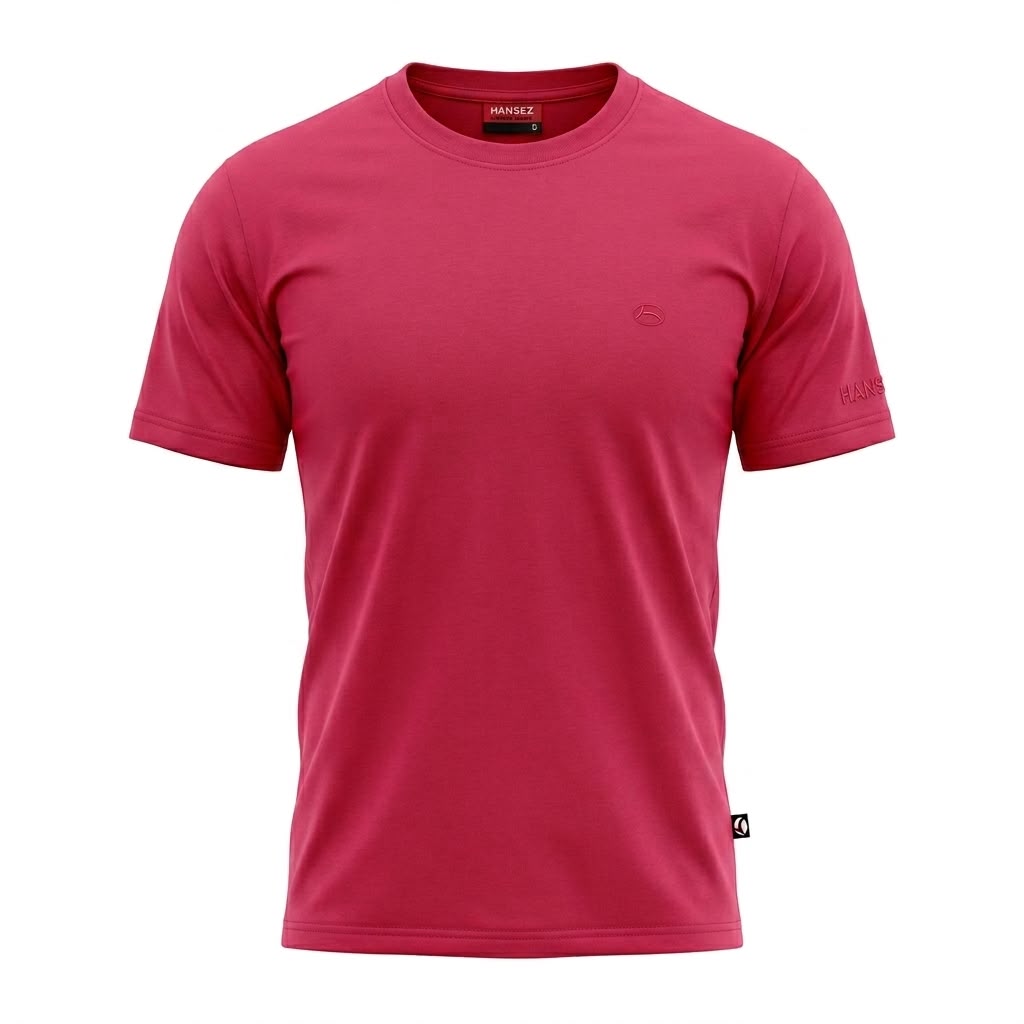 Mens Basic T-Shirt Round Neck