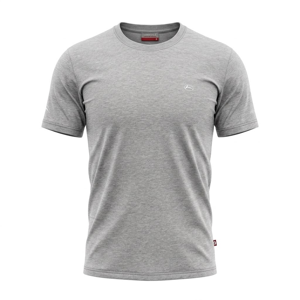 Mens Basic T-Shirt Round Neck