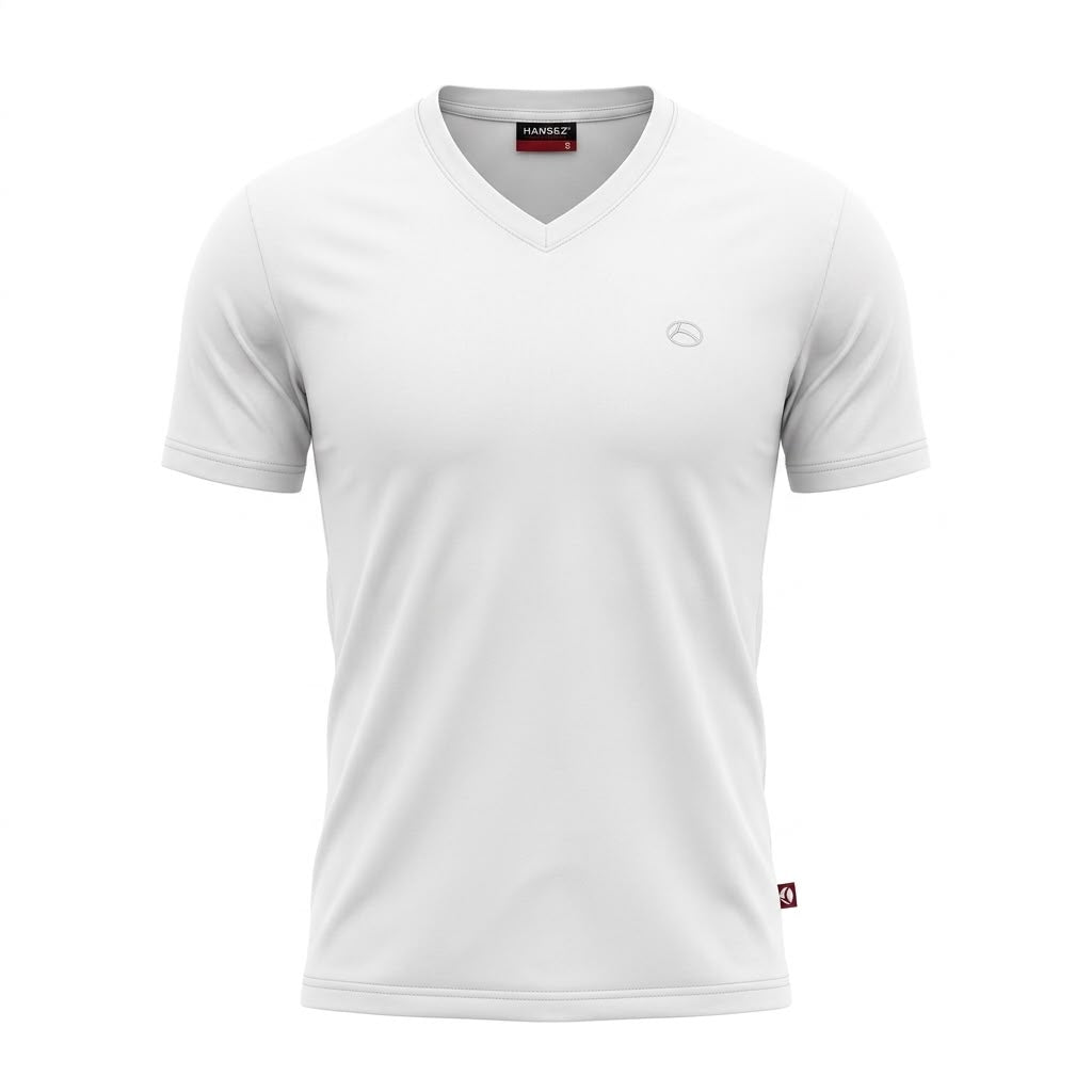 Mens Basic T-Shirt V-Neck