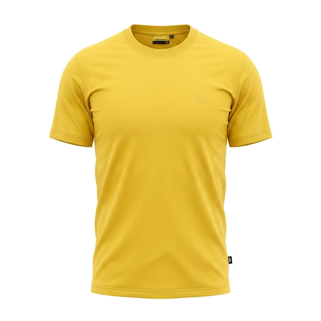 Mens Basic T-Shirt Round Neck