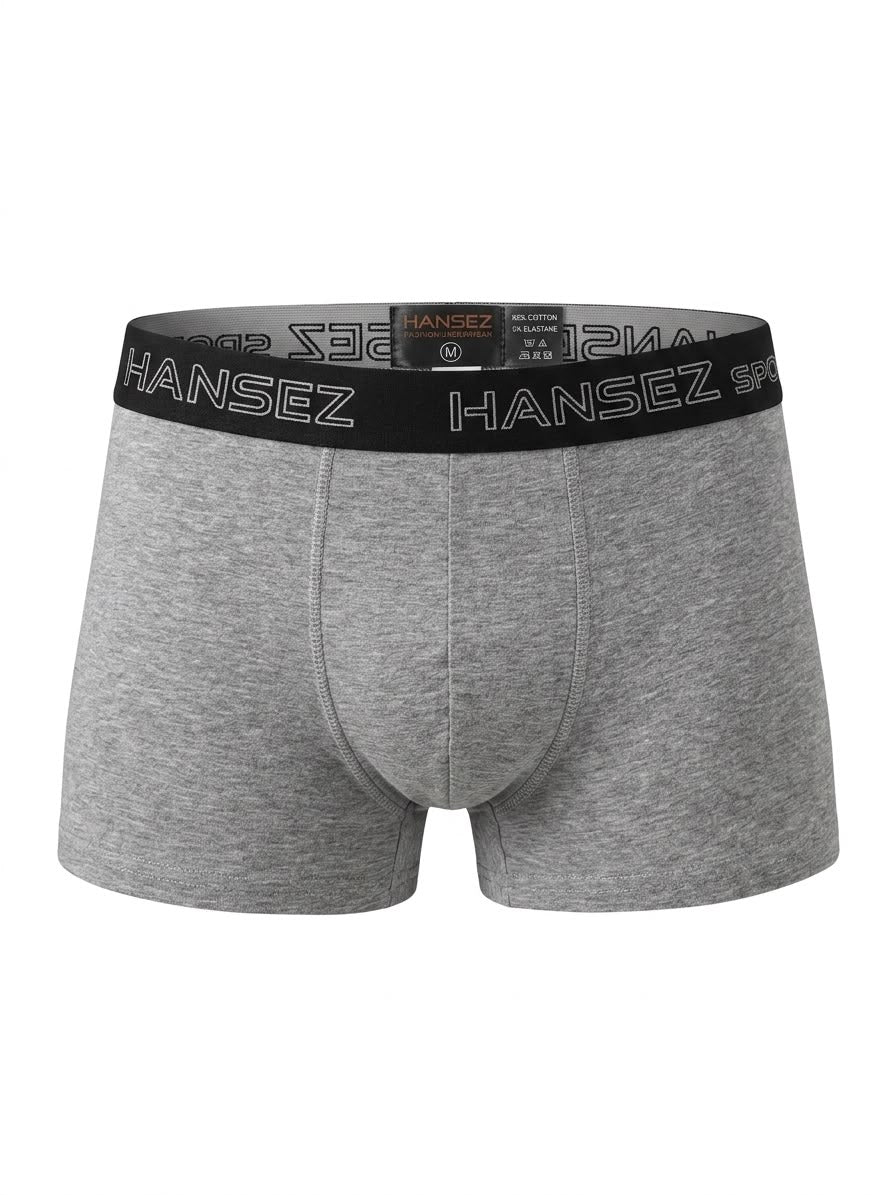 Mens Boxer Basic Cotton Spendex