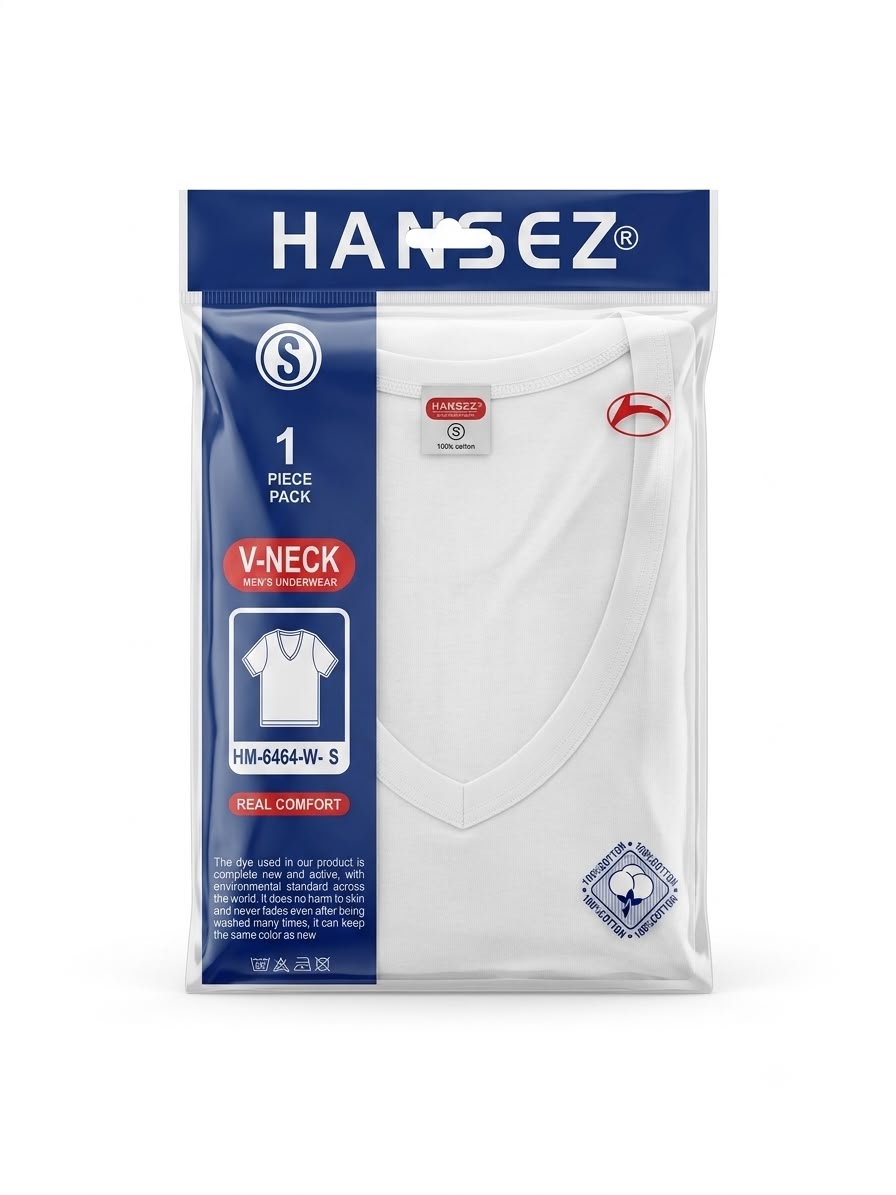 Men's Undershirt V-Neck
